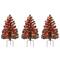 3ct. Pre-Lit Alexa Enabled Pathway Artificial Christmas Tree Set